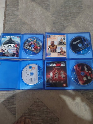 PlayStation 4 PS4 games bundle, 4 pieces