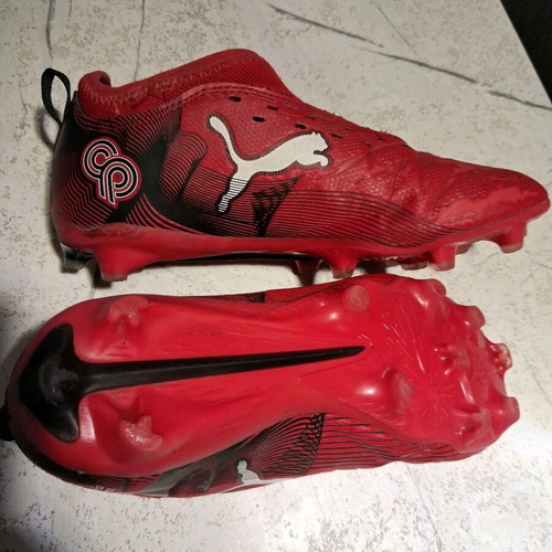 Puma Ultra 6 Christian Pulisic FG/AG Academy football shoes like new, size 35, red