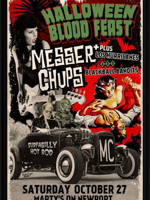 The Messer Chups Poster New With Frame 32×23cm