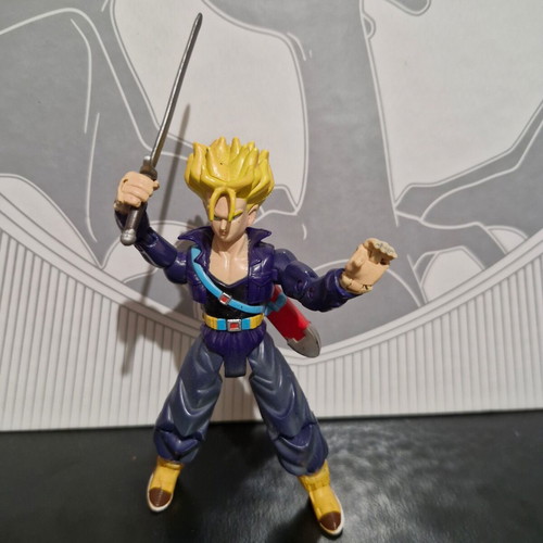 Future Trunks figure used, vintage, Dragon Ball Z