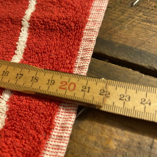 Bud Beer bar towel used, vintage