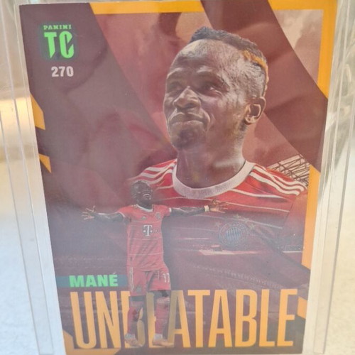 Sadio Mane Unbeatable card with rare yellow frame