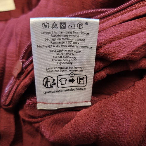 Sezane pleated skirt like new, length 82 cm, waist 36 cm