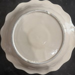 Floral serving platter