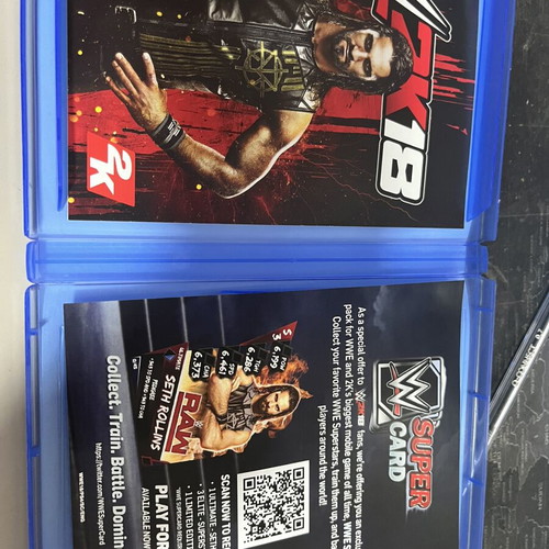 WWE 2K18 PS4 fighting game