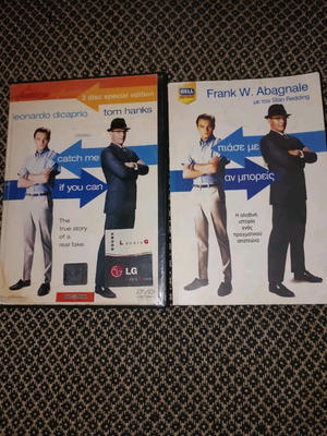 Catch Me If You Can DVD and book like new