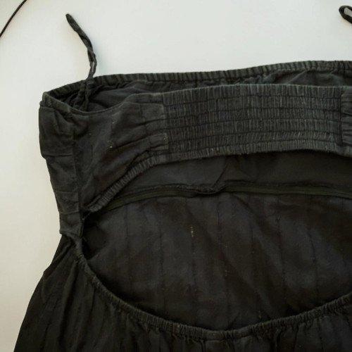 Volcom Black Strapless Top Medium used