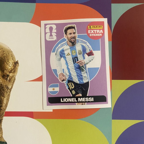 Sticker Lionel Messi limited edition FIFA World Cup 2026 original