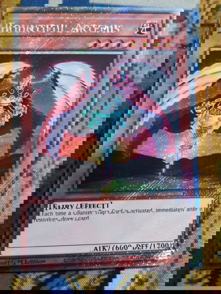 Bountiful Artemis (Platinum Secret Rare, Yugioh)
