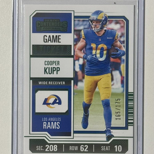2023 Panini Contenders Green Game Ticket #61 Cooper Kupp 165/175 new