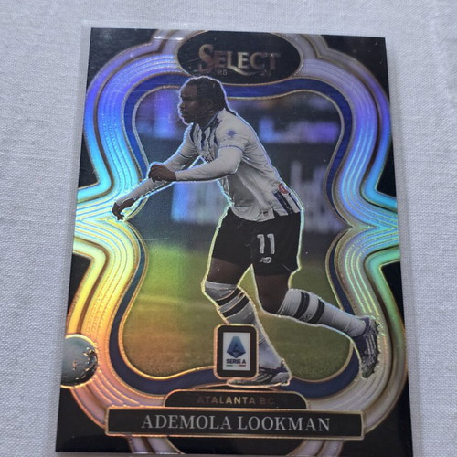 Ademola Lookman Mezzanine Silver Prizm #118 Panini 2025-26 Select Serie A card like new