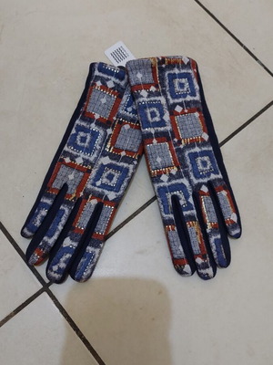 Shop And Co gloves new, multicolor with velvet feel inside