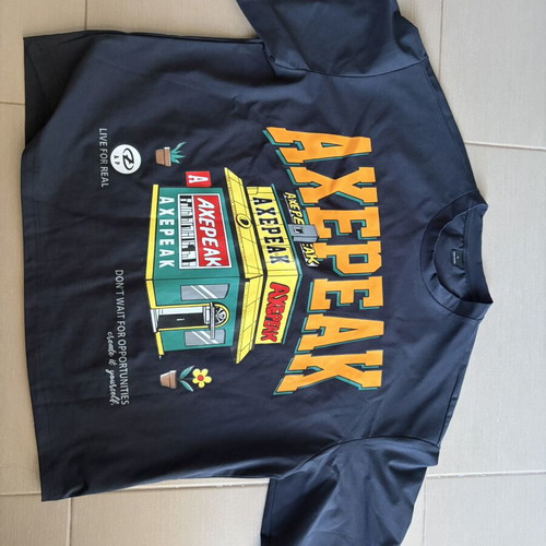 Axepeak T-shirt, black, size L