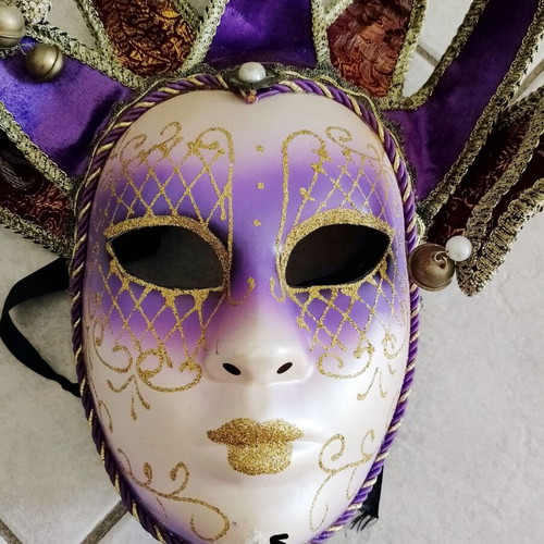 Florence Carnival Mask like new, decorative and wearable