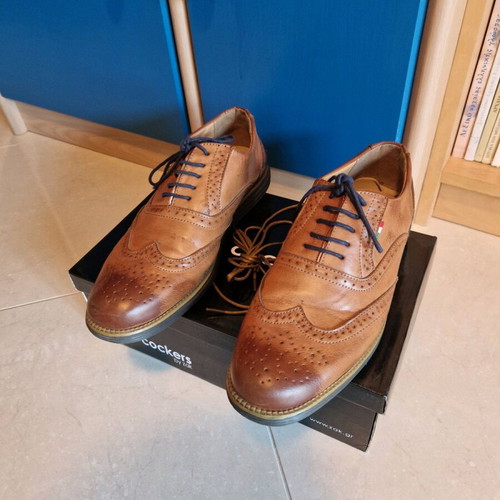 Oxford shoes Cockers size 43 like new, brown