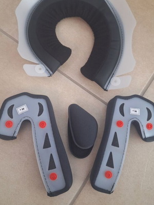 Helmet interior pads new, replacement for motorcycle helmet