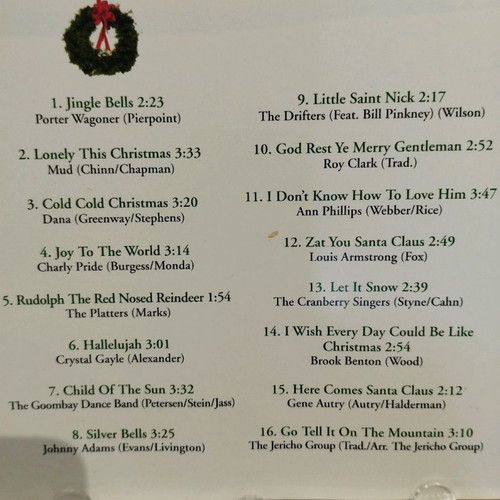 Jingle Bells CD used, traditional Christmas songs