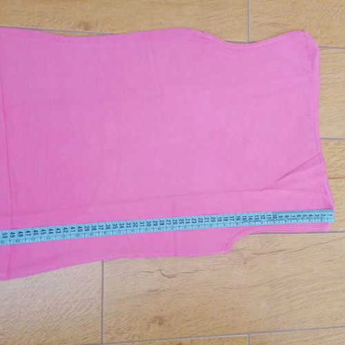 Mango sleeveless top pink, new, size S/M