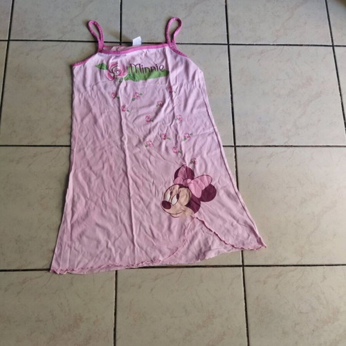 Minnie Mouse Disney pink nightdress used, size S kids