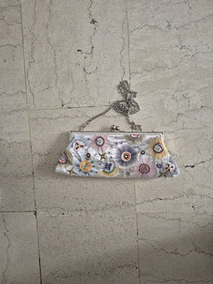 Wedding bag crossbody like new, white