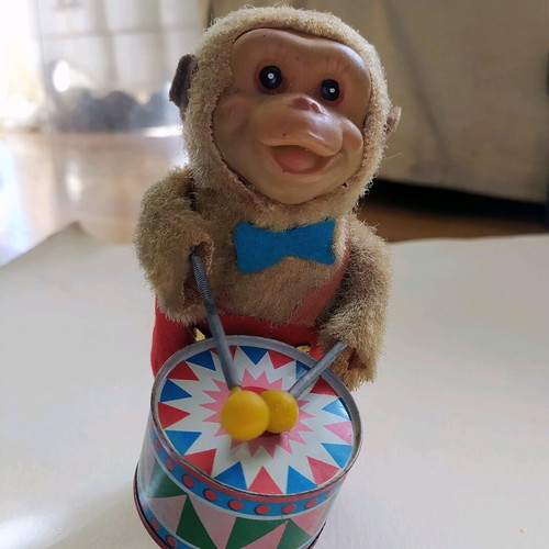 Vintage Japanese wind-up toy used