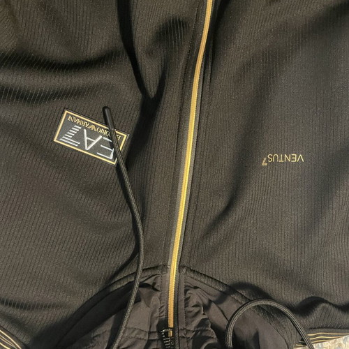 Armani EA7 hoodie, black, size L
