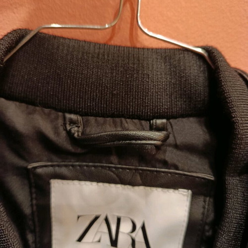 ZARA Leather Jacket small like new, black