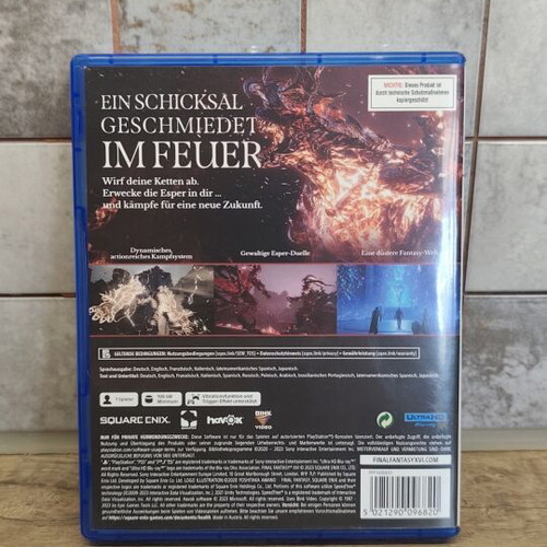 Final Fantasy 16 PS5 game, German edition