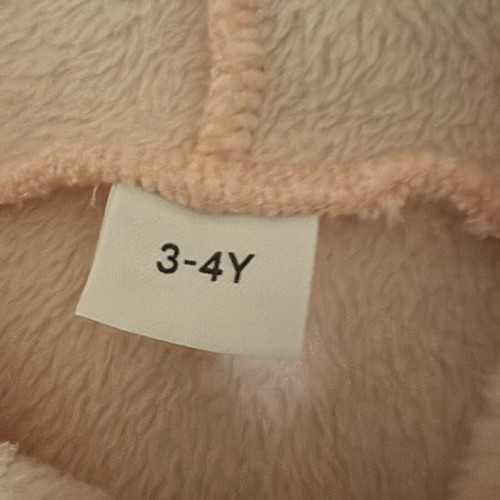 Fur set for girls like new, very warm