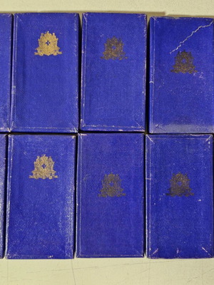 Greek medal boxes pack of 10 with emblem like new