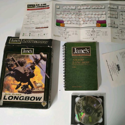 Jane's AH-64D Longbow PC Big Box used
