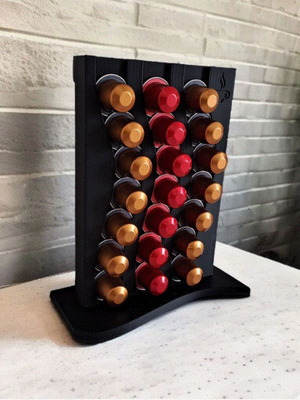 Nespresso Capsule Stand new, 3D printed plastic PLA