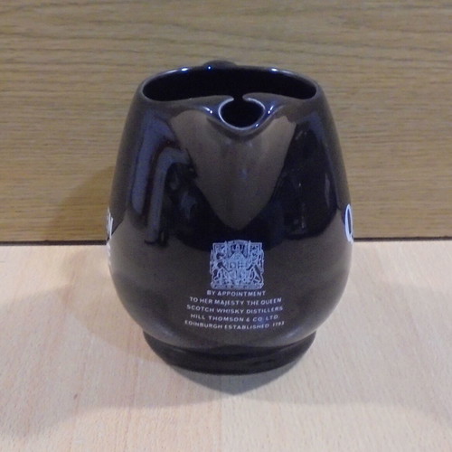 Queen Anne Scotch Whisky old promotional ceramic jug used