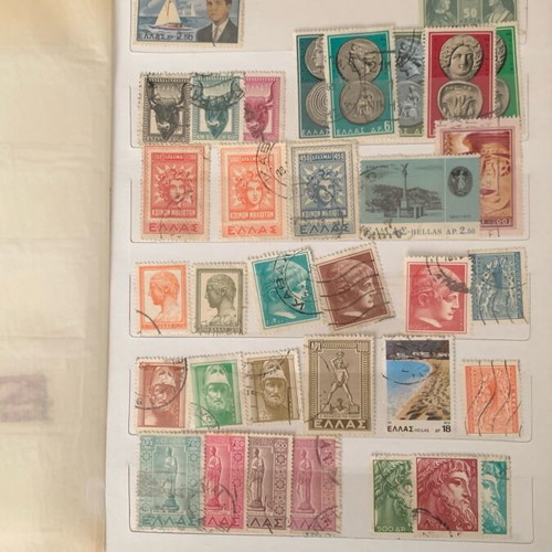 Stamp album used