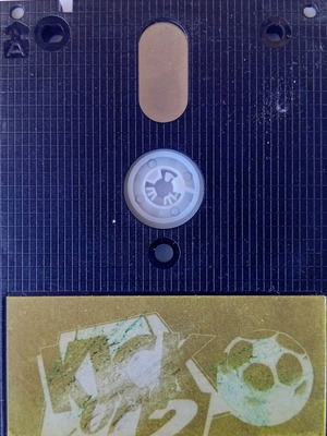 Kick Off 2 diskette for Amstrad CPC 6128 used