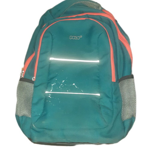 Polo school backpack with 4 compartments like new with headphone option