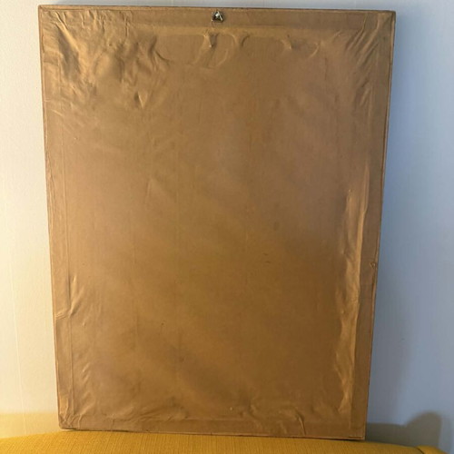 Handmade painting used, dimensions 54x42