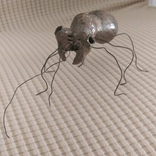Decorative giant ant like new, handmade metal art
