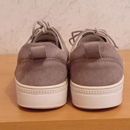 Women's suede sneakers size 37 like new, gray