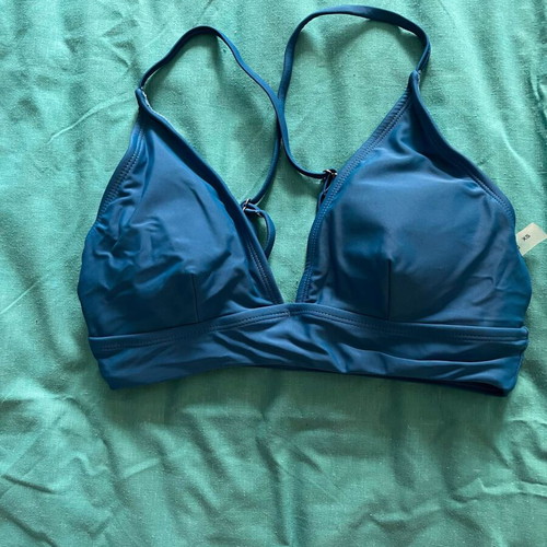 Shein dark blue swimsuit top XS new