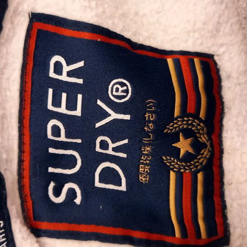 Superdry sweatshirt like new, gray, size M