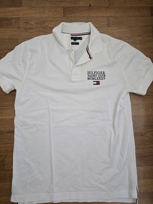 Tommy Hilfiger Polo Shirt like new, size S, white