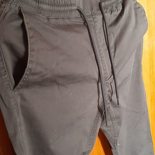 Pull & Bear men's pants used, khaki, size M