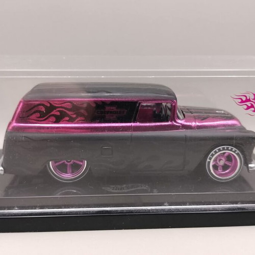 Hot Wheels 2009 Japan Convention 55 Chevy Panel Pink Black New