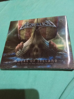 Rebellion Sagas Of Iceland CD like new, metal