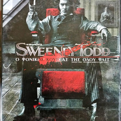Sweeney Todd: The Demon Barber of Fleet Street DVD like new with subtitles