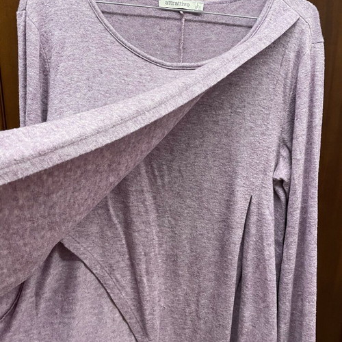 Attrattivo blouse purple like new, size large