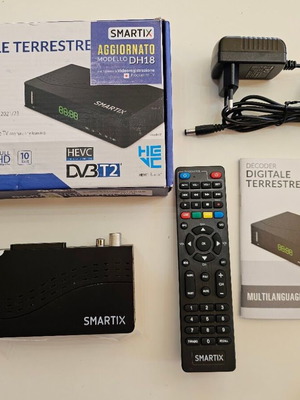 Atlantis SMARTIX DH17 ψηφιακός αποκωδικοποιητής DVB-T2, HEVC H.265 10bit