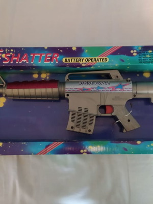Space automatic large toy gun new space machine gun