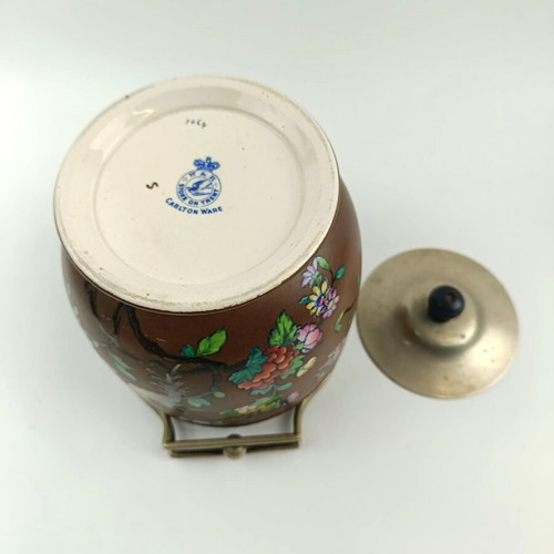 Rare collectible handmade W & R Carlton Ware vase like new